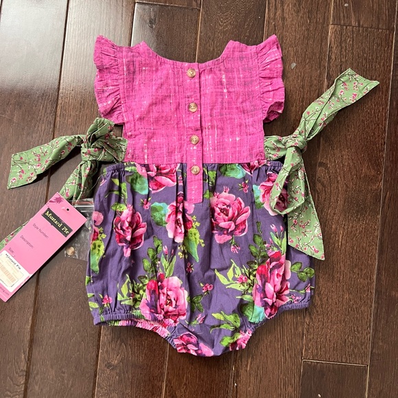 Adorable romper by Mustard Pie - Picture 3 of 4
